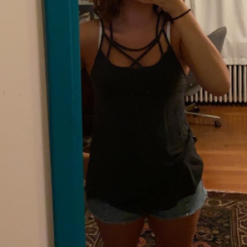strappy tank top!